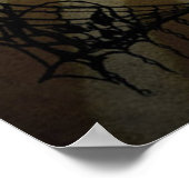 Poster Halloween vintage - (Coin)