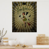 Poster Halloween vintage - (Cuisine)