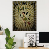 Poster Halloween vintage - (Bureau à domicile)