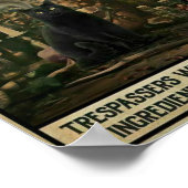 Poster Halloween vintage (Coin)