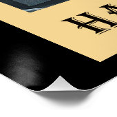 Poster Halloween vintage (Coin)