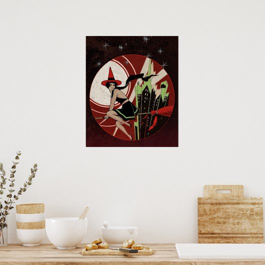 Poster Halloween (vintage) (Cuisine)