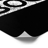 Poster Halloween Vintage Boo Drôle cadeau (Coin)