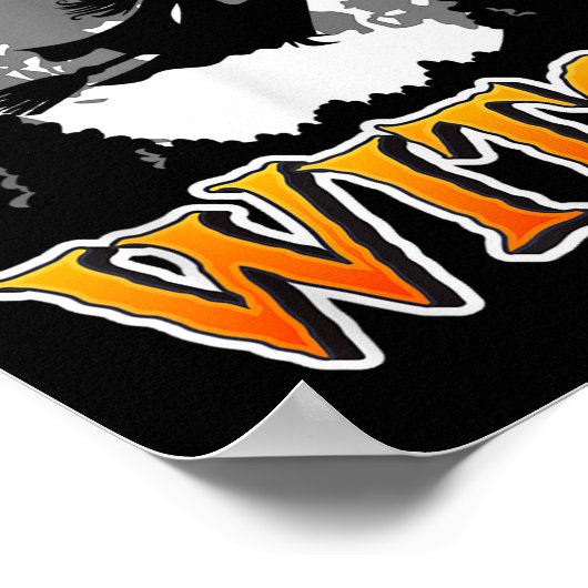 Poster Halloween Waitress Witch, Funny Cute Restaurant Se (Coin)