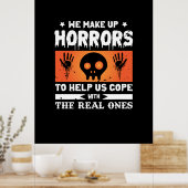 Poster Halloween We Make up Horrors (Cuisine)