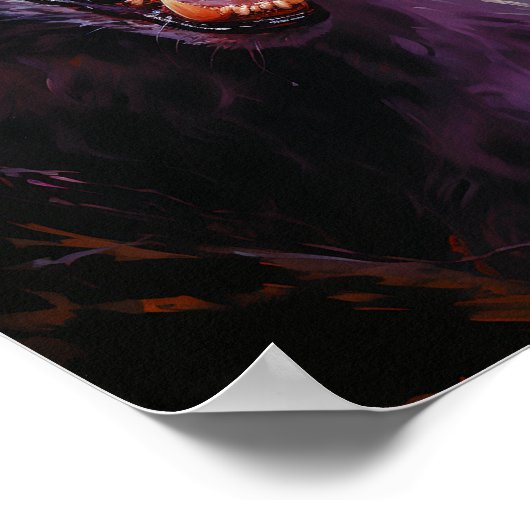 Poster Halloween Werewolf (Coin)