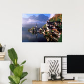 Poster Hallstatt (Bureau à domicile)