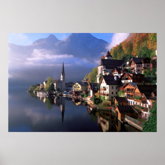 Poster Hallstatt (Devant)