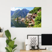 Poster Hallstatt, Autriche (Bureau à domicile)