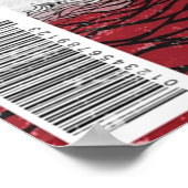 Poster Hallucinations couverture de bande dessinée PVRIS (Coin)