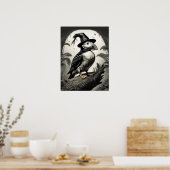 Poster Hallween Puffin (Cuisine)