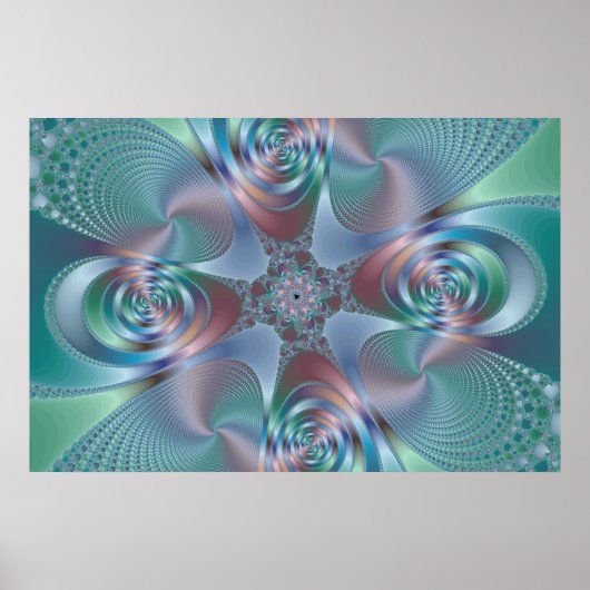 Poster Halo - Fractal (Devant)