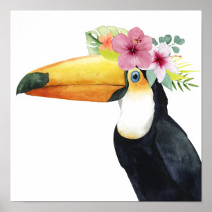 Poster Halo tropical - Toucan