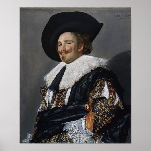 Poster Hals - Cavalier Soldat 1624 (Devant)