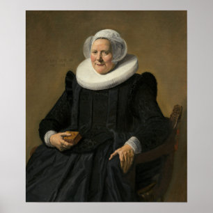 Poster Hals - Dame âgée