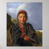 Poster Hals - Garçon de pêche (Devant)