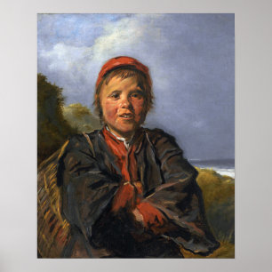 Poster Hals - Garçon de pêche