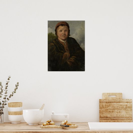 Poster Hals - Garçon de pêche (Cuisine)
