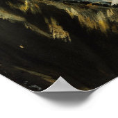 Poster Hals - Portrait Du Peintre Jan Asselyn (Coin)