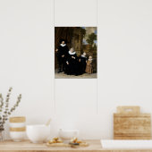 Poster Hals - Portrait D'Une Famille Néerlandaise (Cuisine)