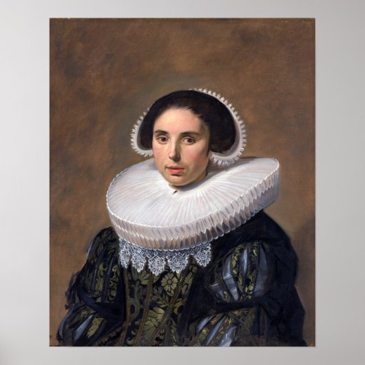 Poster Hals - Portrait d'une femme (Devant)