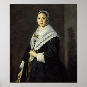 Poster Hals - Portrait Of A Woman