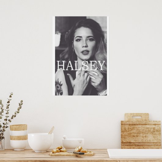 Poster Halsey (Cuisine)
