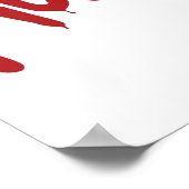 Poster Halte à la mutinerie et feu de camp (Coin)