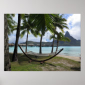 Poster Hamac Bora Bora (Devant)