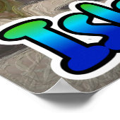 Poster Hamac sur la plage (Coin)