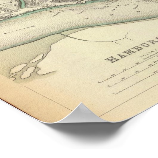 Poster Hambourg (Coin)