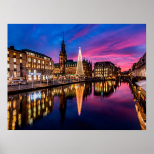 Poster Hambourg Allemagne