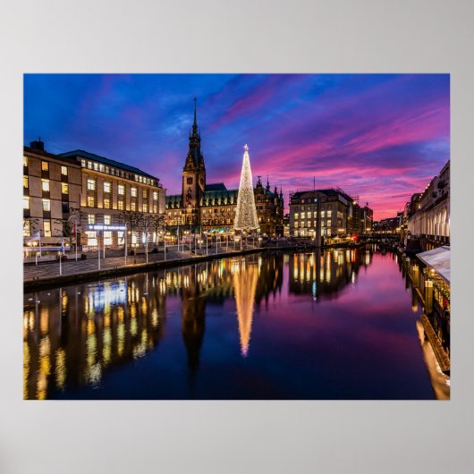 Poster Hambourg Allemagne (Devant)