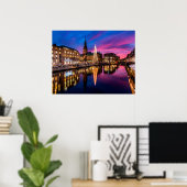 Poster Hambourg Allemagne (Bureau à domicile)