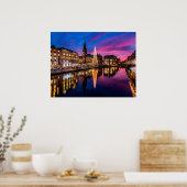 Poster Hambourg Allemagne (Cuisine)