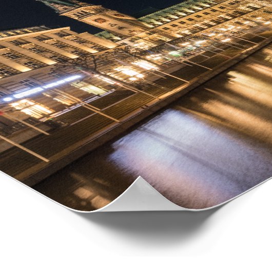 Poster Hambourg Allemagne (Coin)