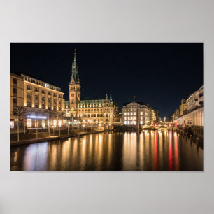 Poster Hambourg Allemagne