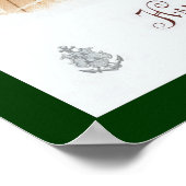 Poster Hambourg-Amerika ~ SS Graf Waldersee ~Shuffleboard (Coin)