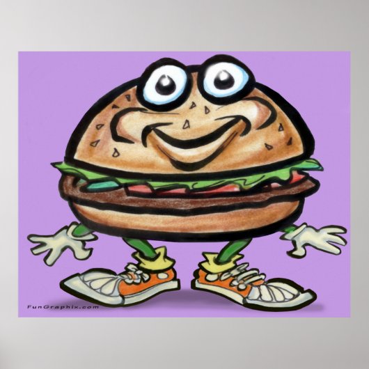 Poster Hamburger (Devant)