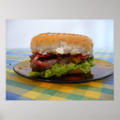 Poster Hamburger classique (Devant)