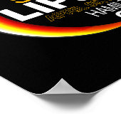 Poster Hamilton 2024 Solar Eclipse 2024 040824 Eclipse (Coin)