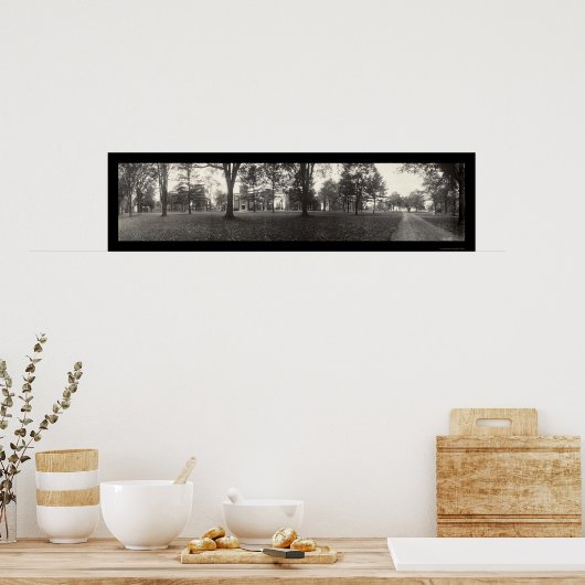 Poster Hamilton College Photo 1913 (Cuisine)