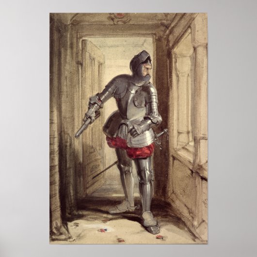 Poster Hamilton de Bothwellhaugh sur le point de tirer (Devant)