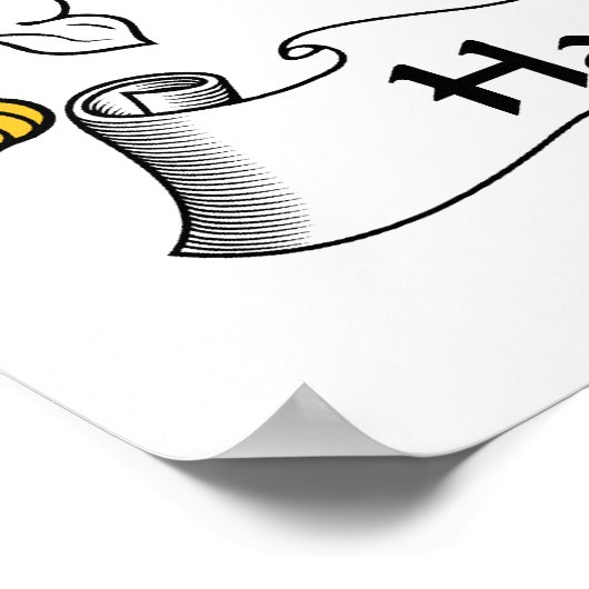 Poster Hamilton Family Crest (Coin)