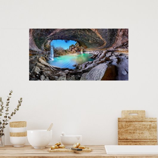 Poster Hamilton Pool - Austin Texas (Cuisine)
