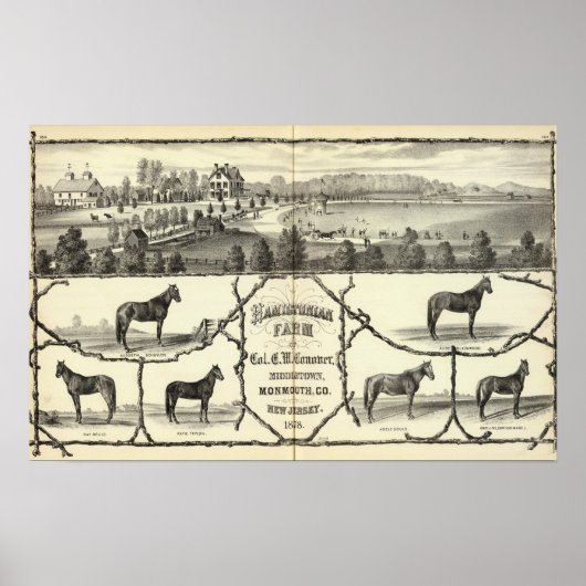Poster Hamiltonian Farm in Middletown, NJ (Devant)