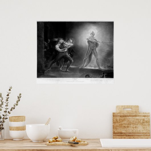 Poster Hamlet, Acte I (Cuisine)