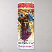 Poster Hamlet, Alphonse Mucha (Devant)