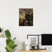 Poster Hamlet et Horatio dans le cimetière (Bureau à domicile)