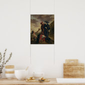 Poster Hamlet et Horatio dans le cimetière (Cuisine)